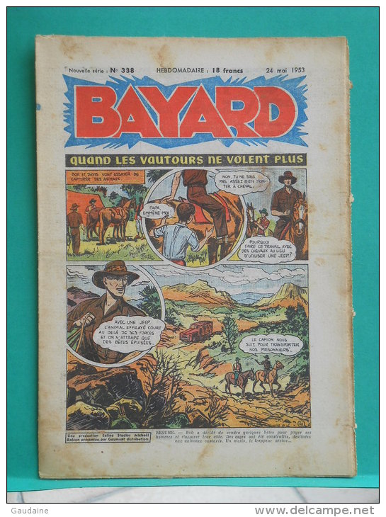BAYARD - N° 338 - 24 Mai 1953 - Bayard