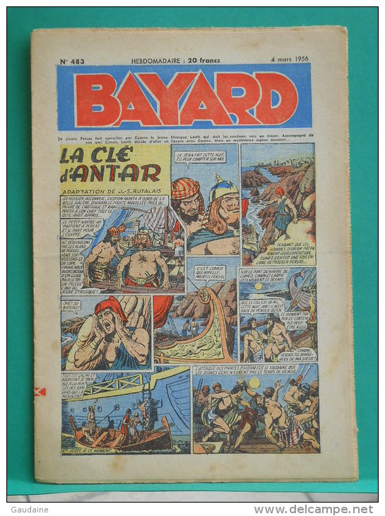 BAYARD - La Clé D'Antar - N° 483 - 4 Mars 1956 - Bayard