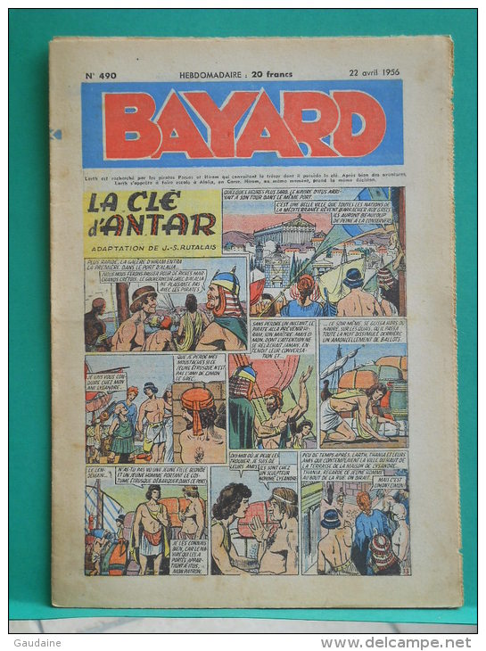 BAYARD - La Clé D'Antar - N° 490 - 22 Avril 1956 - Bayard