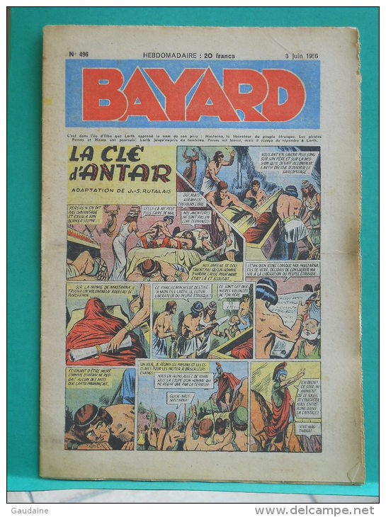 BAYARD - La Clé D'Antar - N° 496 - 3 Juin 1956 - Bayard