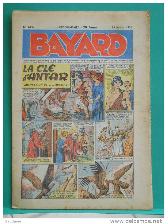 BAYARD - La Clé D'Antar - N° 476 - 15 Janvier 1956 - Bayard