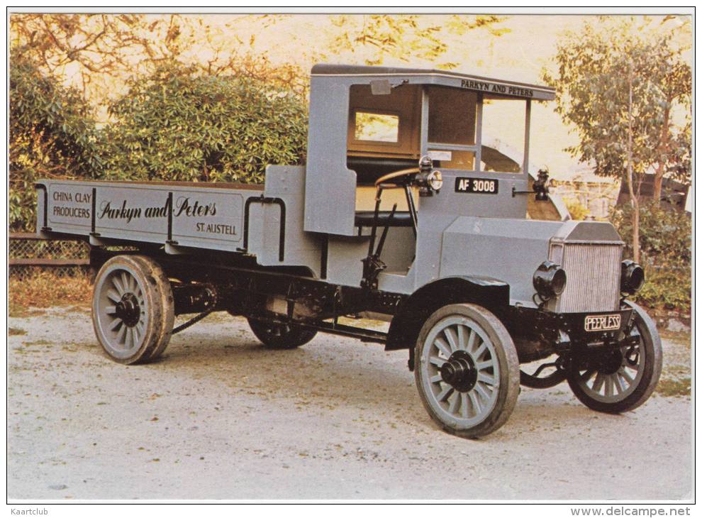 1916 PEERLESS 4,5 TON LORRY  - (Wheal Martyn Museum, Carthew, St. Austell) - Trucks, Vans &  Lorries