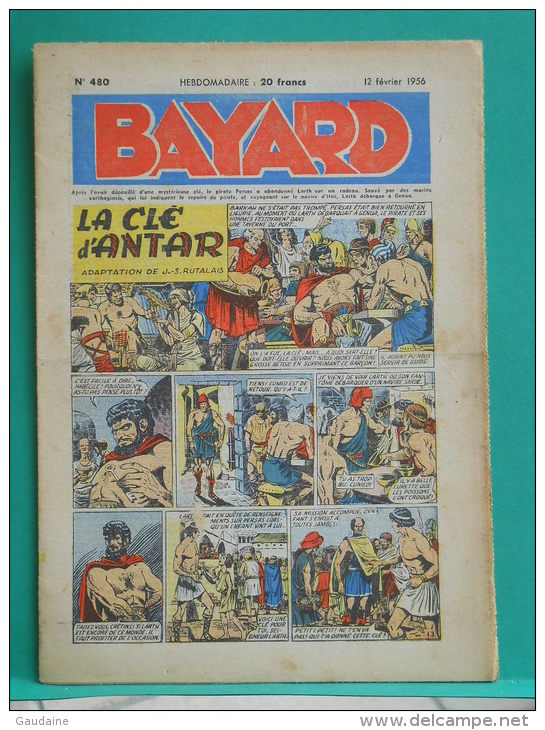 BAYARD - La Clé D'Antar - N° 480 - 12 Février 1956 - Bayard