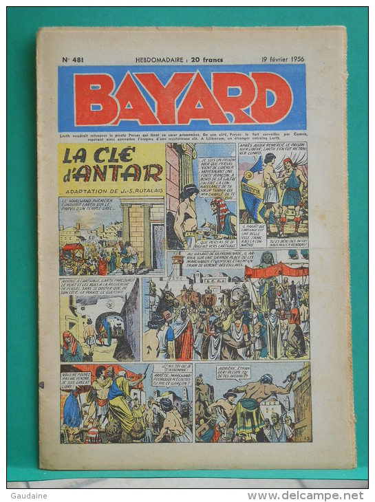 BAYARD - La Clé D'Antar - N° 481 - 19 Février 1956 - Bayard
