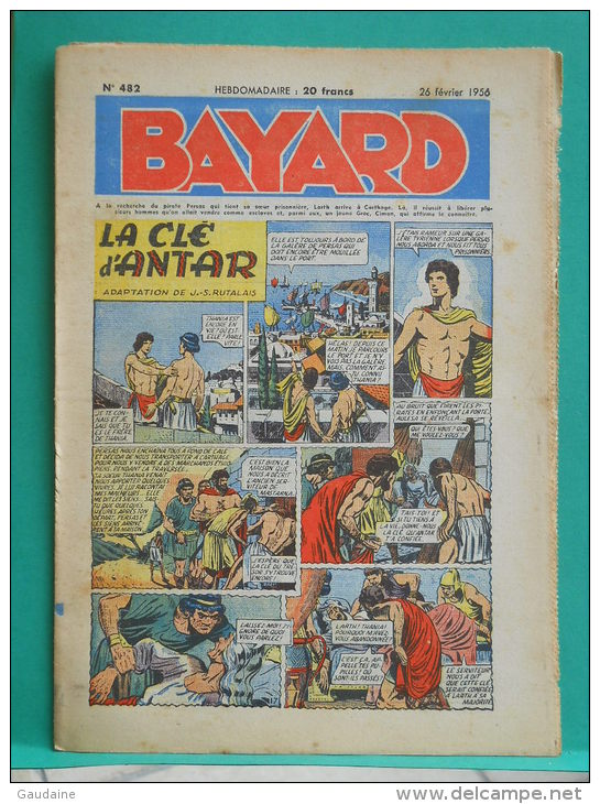 BAYARD - La Clé D'Antar - N° 482 - 26 Février 1956 - Bayard