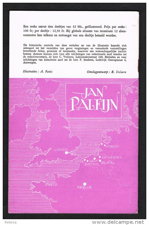 HISTORISCHE VERHALEN -  MEESTER JAN PALFIJN CHIRURGIJN  N° 5 - 1967 - 32 BLZ - Histoire