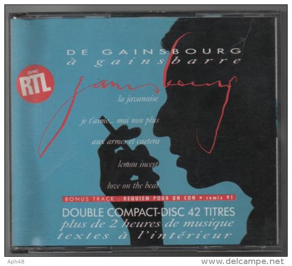 Coffret Serge Gainsbourg 2cd - Sonstige - Franz. Chansons