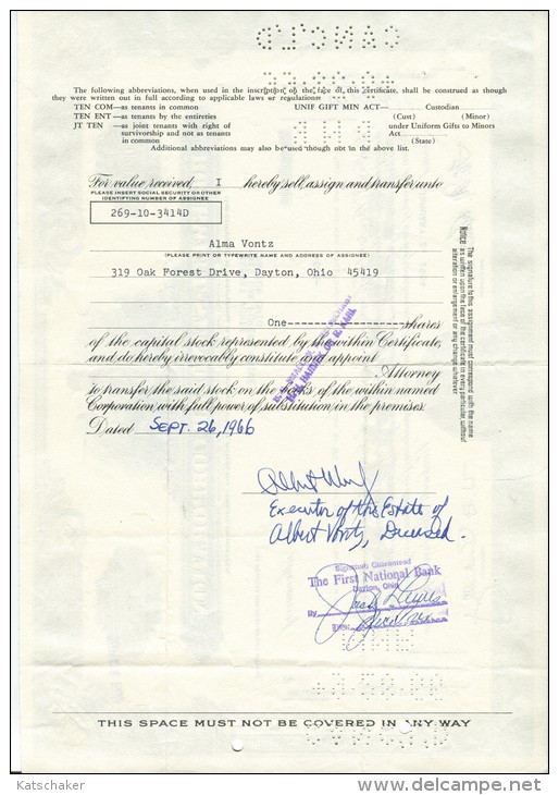 Rockwell Standard Corporation Usa - P - R