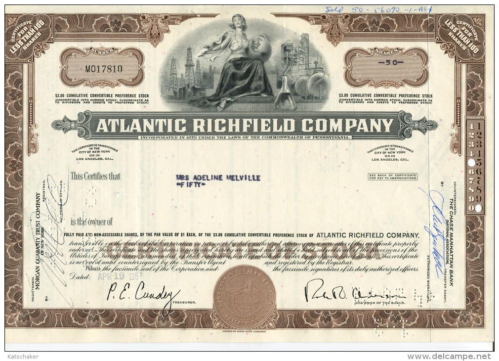 Atlantic Richfield Company Usa - A - C