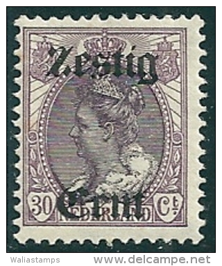 Netherlands 1919 SG 235 MM* - Usati