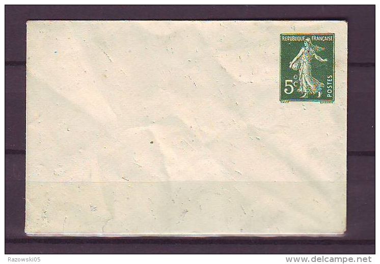 FRANCE. LETTRE. ENTIER POSTAL. ENVELOPPE. SEMEUSE. - Standard Covers & Stamped On Demand (before 1995)