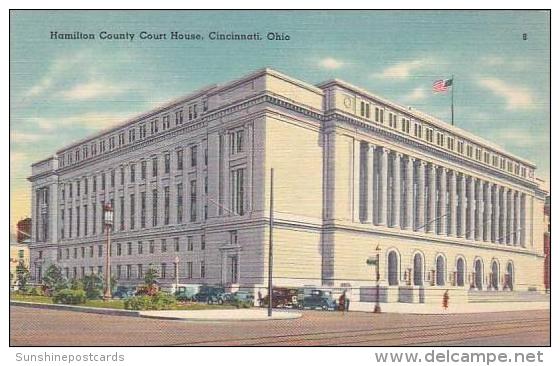 Ohio Cincinnati Hamilton COunty Court House - Cincinnati