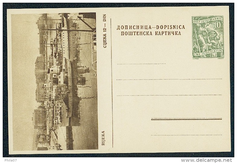 Illustrated Stationery -- Rijeka. See Scan. - Other & Unclassified