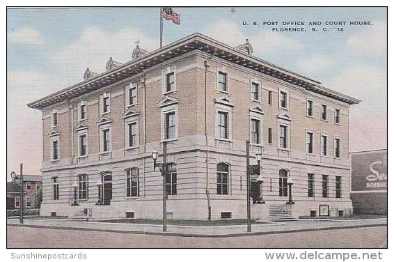 South Carolina Florence U S Post Office And Court House - Florence