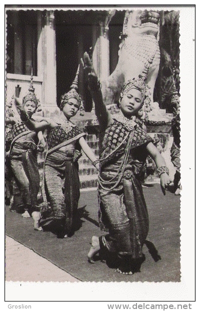 CAMBODGE CARTE PHOTO DANSEUSES - Cambodge