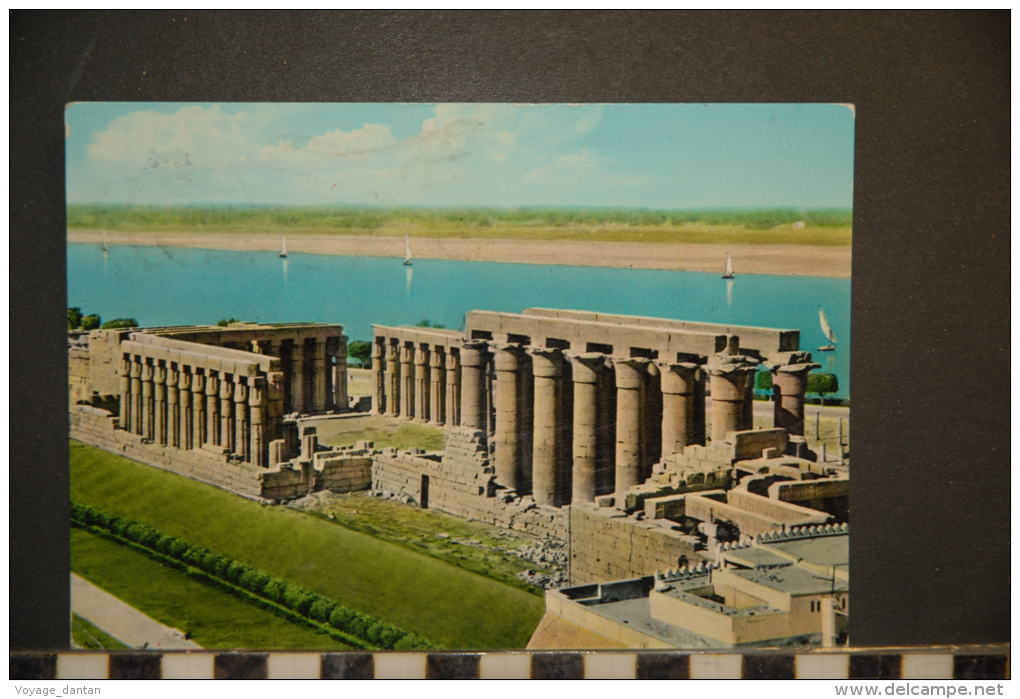 EGYPTE   GENERAL VIEW OF AMON TEMPLE  601- LEHNERT AND LANDROCK - Abu Simbel Temples