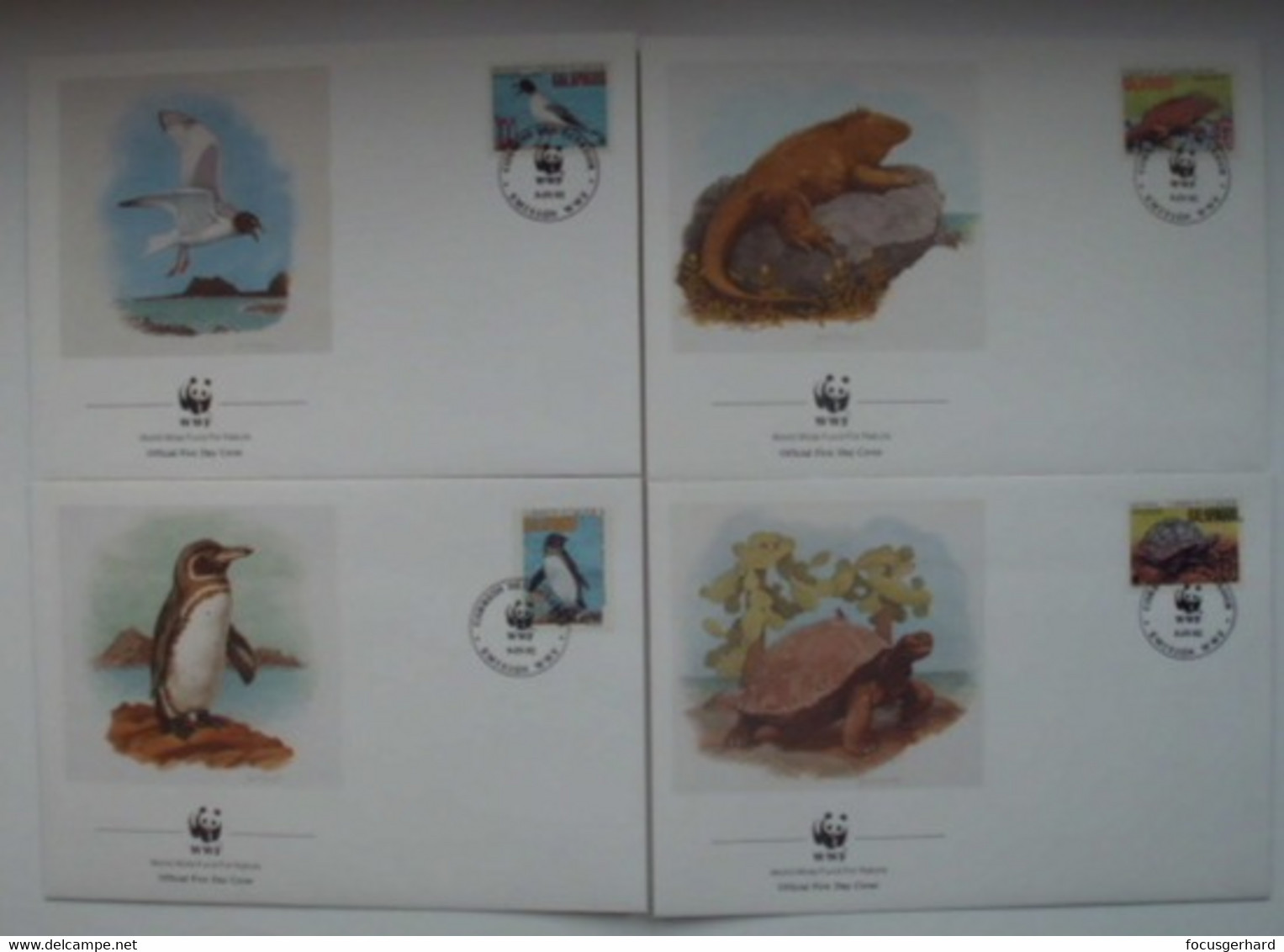 Ecuador  FDC   WWF - FDC