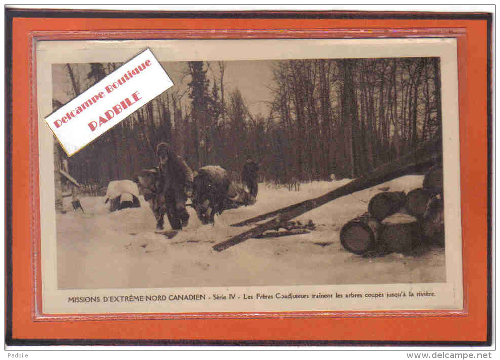 Carte Postale Canada Missions D'Extrême Nord Canadien Trés Beau Plan - Otros & Sin Clasificación