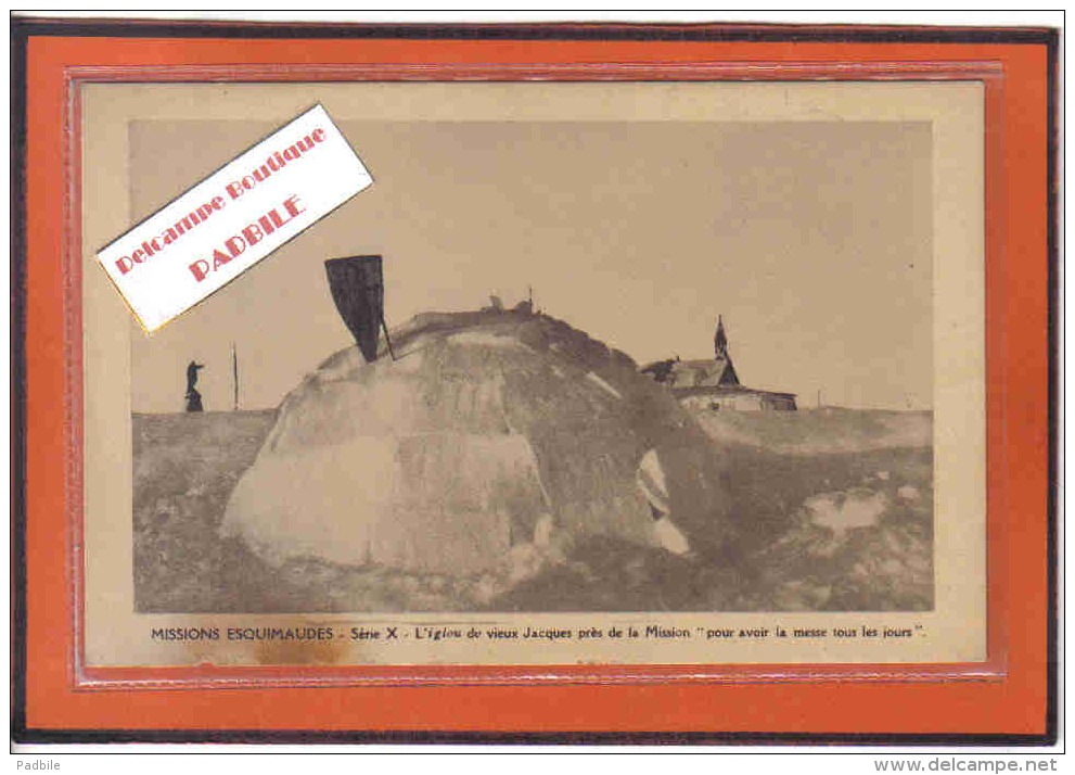 Carte Postale Canada Missions D´Extrême Nord Canadien  Trés Beau Plan - Autres & Non Classés