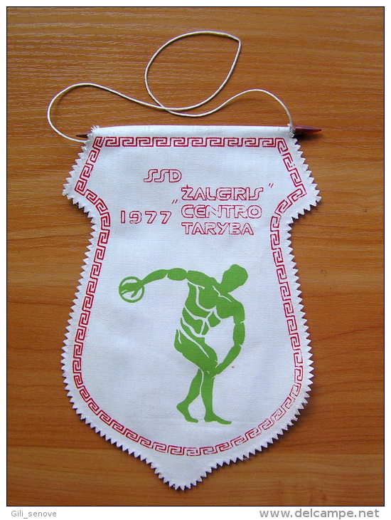 1977 Lithuania Vilnius Baltic Republics Students Games Pennant - Athletics