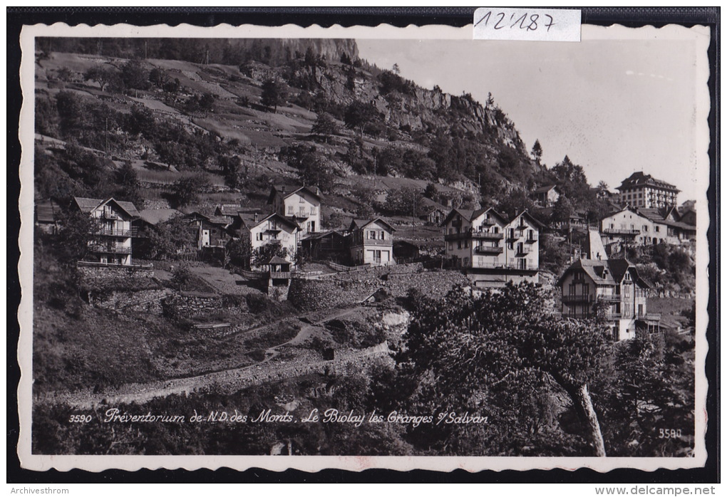 Le Biolay Les Granges Près De Salvan ( Sur ) - Préventorium De N.D. Des Monts ; Ca 1940 (12´187) - Granges