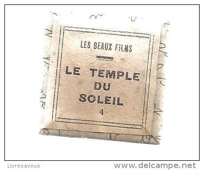 Hergé Film Fixe N°4 Tintin Et Le Temple Du Soleil D'Hergé Collection "Les Beaux Films" Des Années 1965 - Bobines De Films: 35mm - 16mm - 9,5+8+S8mm