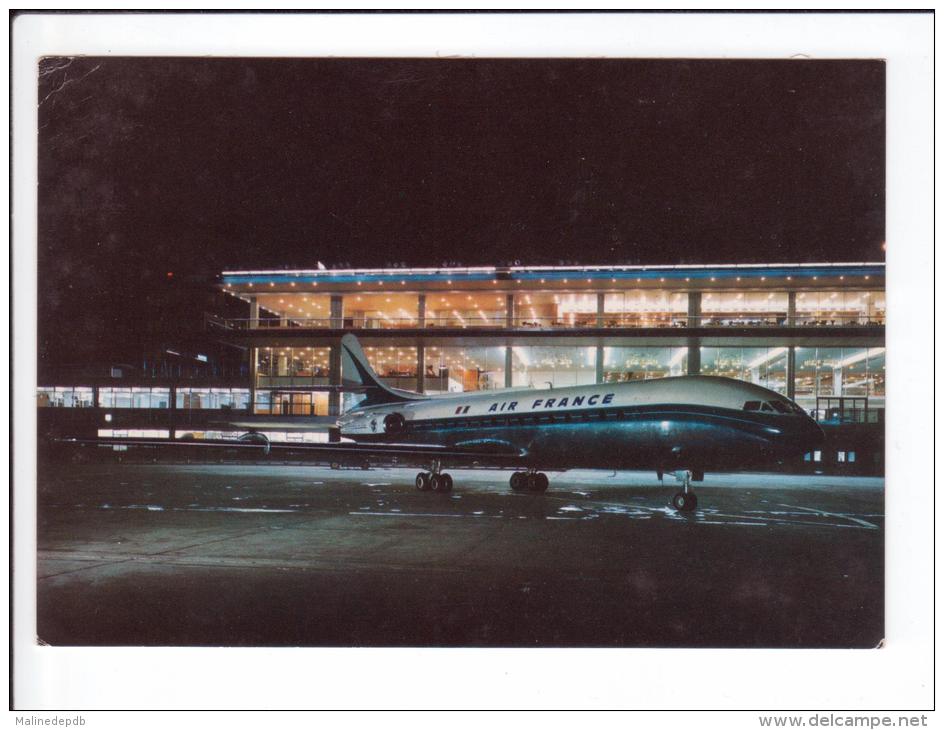 CP - AEROPORT DE PARIS - Caravelle Air France Sur L'Aire De Stationnement - Aéroports De Paris