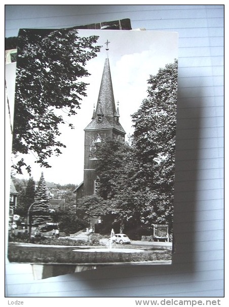 Duitsland Deutschland Germany Allemagne Niedersachsen Harz Braunlage VW Und Kirche - Braunlage