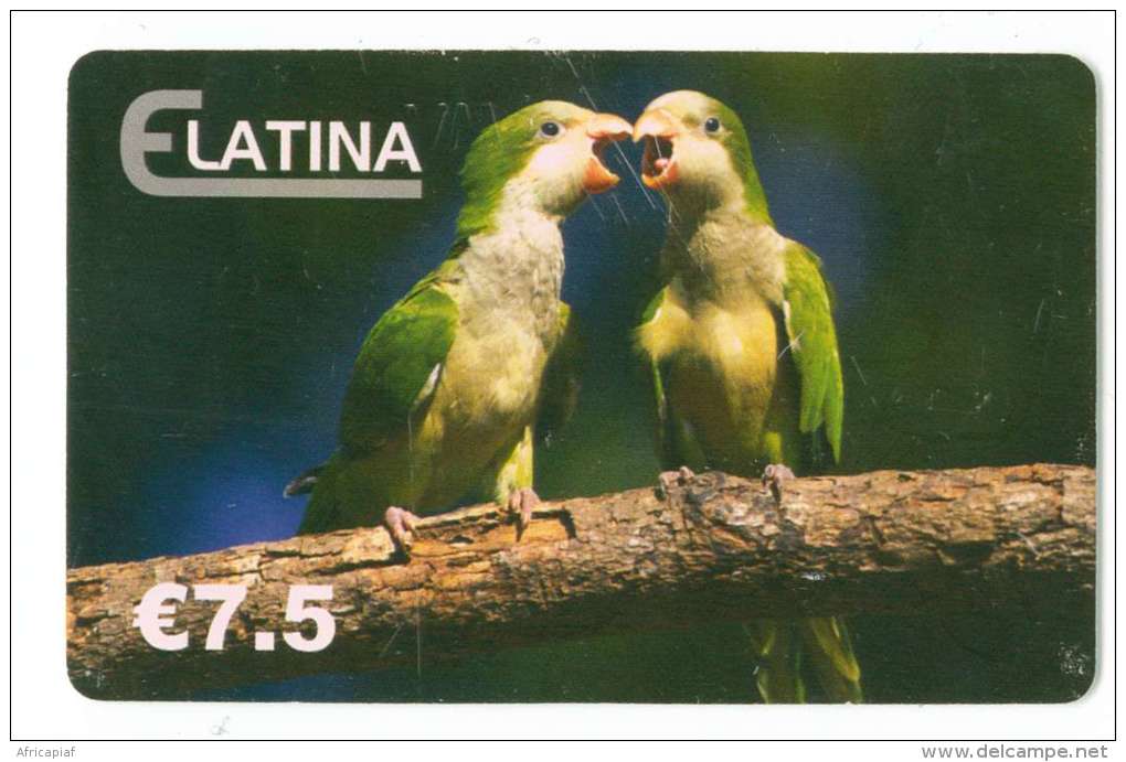 FRANCE PREPAYEE ELATINA PERROQUET - Parrots