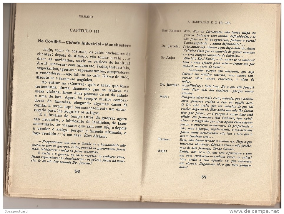 Covilhã - Rebate Problemas Socias (exemplar Por Abrir). Castelo Branco (3 Scans) - Livres Anciens