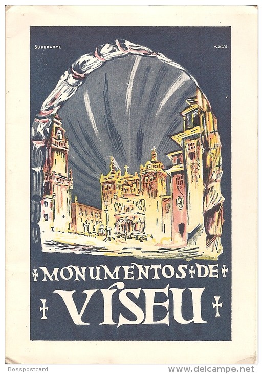 Viseu - Monumentos De Viseu, 1947 (5 Scans) - Alte Bücher