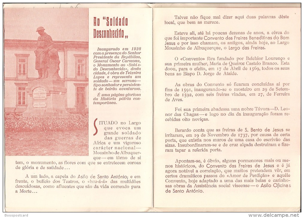 Viseu - Monumentos De Viseu, 1947 (5 Scans) - Alte Bücher