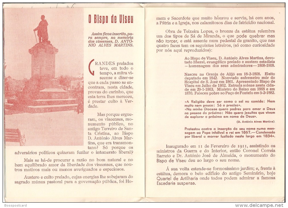 Viseu - Monumentos De Viseu, 1947 (5 Scans) - Livres Anciens