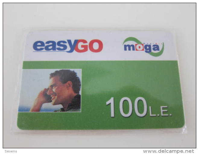 Egypt Prepaid Phonecard,man In Phone,used - Egipto