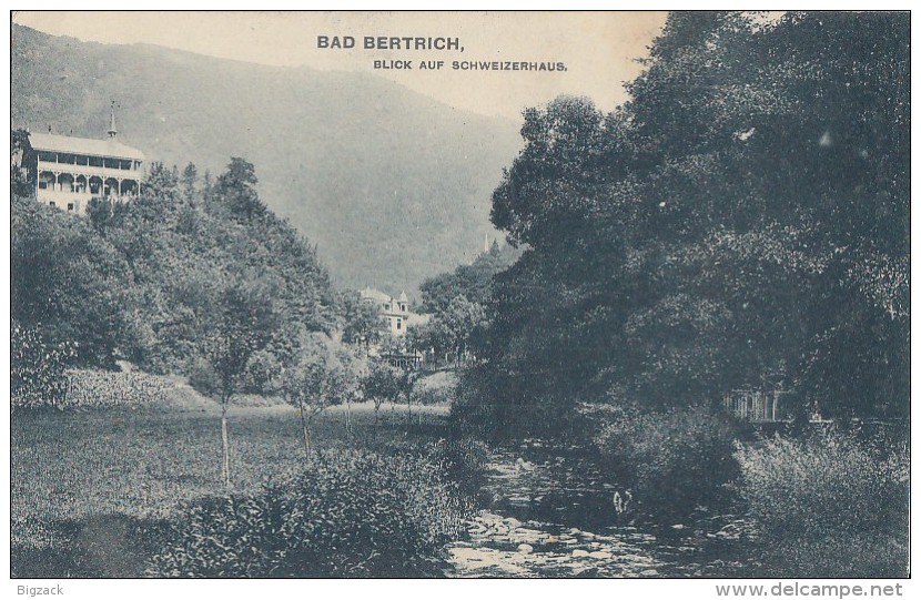 AK Bad Bertrich Blick Auf Schweizerhaus Gelaufen 21.5.10 - Bad Bertrich