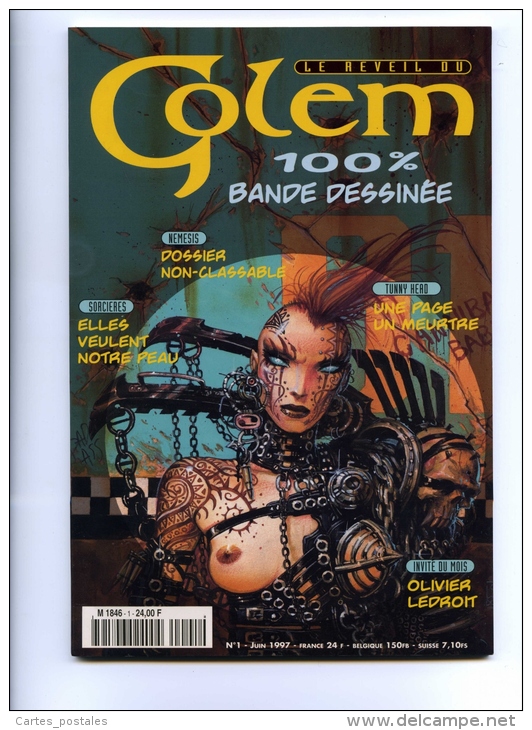 Le Réveil  Du GOLEM N°1  Juin 1997 - Other Magazines