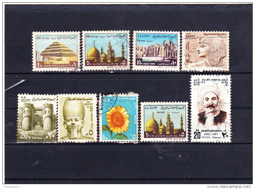 EGYPTE /  Egypt  PETIT LOT. 2 PHOTOS   TB - Used Stamps