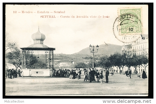 PORTUGAL SETUBAL / Coreto Da Avenida Visto De Ieste / - Setúbal