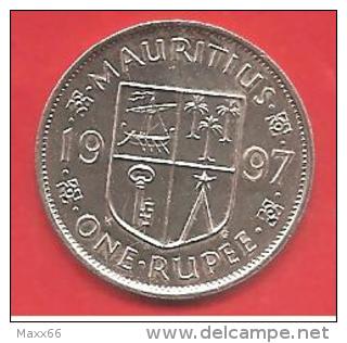 MAURITIUS - 1997 - COIN MONETA - 1 RUPIA RUPEE  - CONDIZIONI SPL - Mauritius