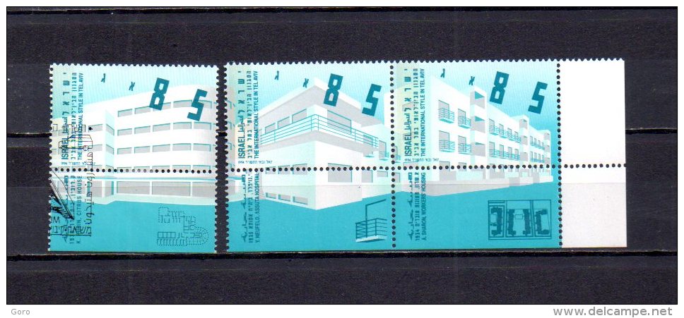 Israel   1994  .-   Y&T  Nº   1240/1242 - Unused Stamps (with Tabs)