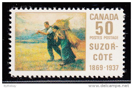 Canada MNH Scott #492 50c Return From The Harvest Field By Suzor-Cote - Oblitérés