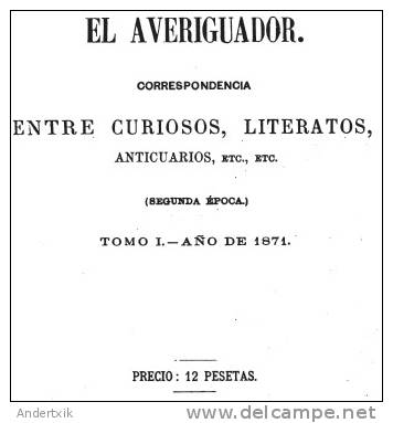 EBook: "Correspondencia Entre Curiosos, Literatos Y Anticuarios" - Other & Unclassified