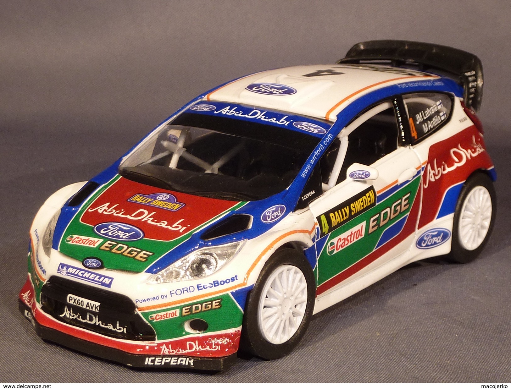 Saico 33110, Ford Fiesta RS WRC Rally Sweden 2011, Latvala, 1:32 - Scale 1:32