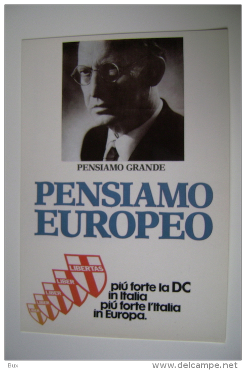 1985  BARI   IX FESTA DELL'AMICIZIA    DC LIBERTAS    DEMOCRAZIA CRISTIANA PARTITO POLITICA   NON VIAGGIATA COME DA FOTO - Political Parties & Elections