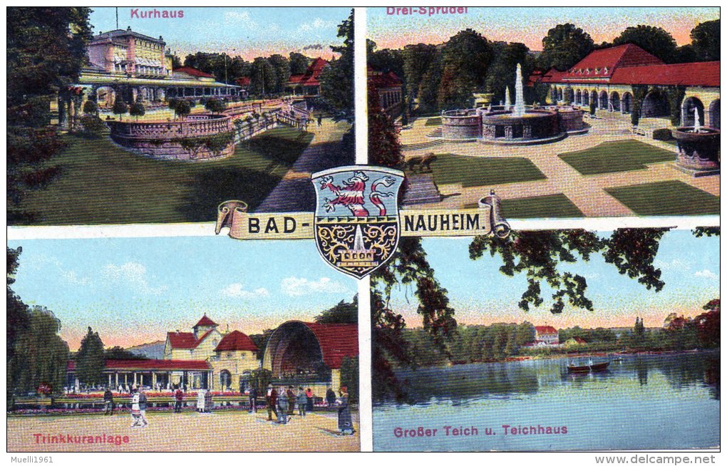 AK  Bad Nauheim, Gel. 1928 - Bad Nauheim