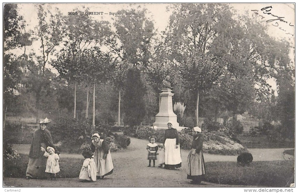 LORIENT SQUARE BODELIO ANIMEE 56 MORBIHAN 1900 - Lorient