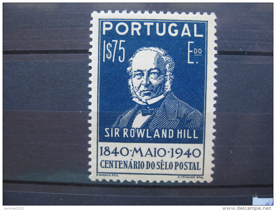 Timbre Portugal : Sir Rowland Hil 1940 - Nuevos