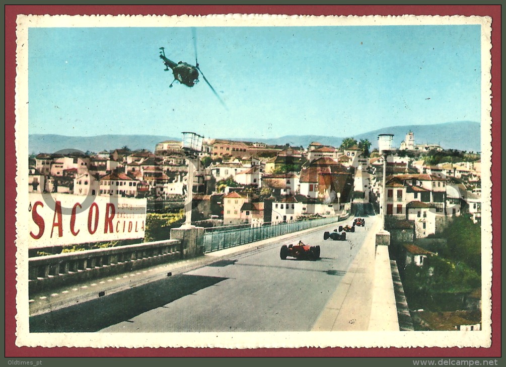 PORTUGAL - SPORT - CIRCUITO INTERNACIONAL  DE VILA REAL(1931-1991) - 50S PC. - Vila Real