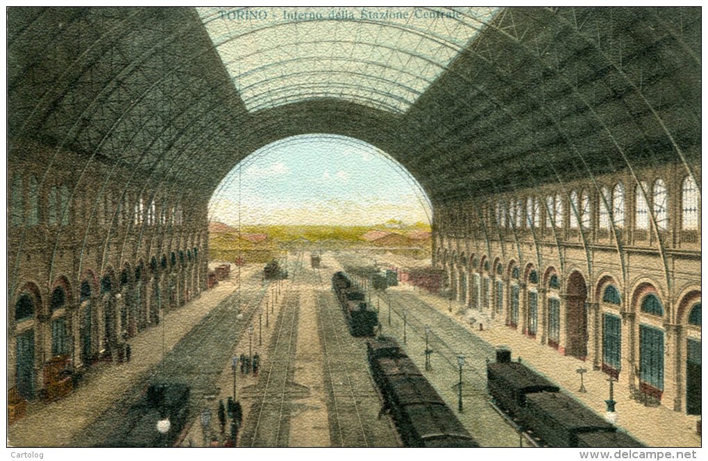 Torino – Interno Della Stazione Centrale - Stazione Porta Nuova