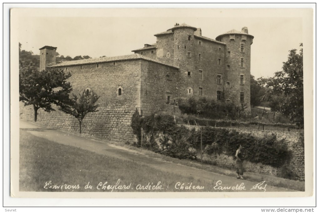 CHEYLARD. - Château Lamothe.  CPSM - Le Cheylard